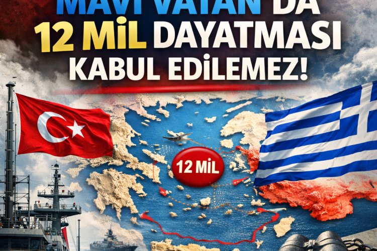 MSB’den Miçotakis’e Net Mesaj: Mavi Vatan’da 12 Mil Dayatması Kabul Edilemez!