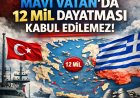 MSB’den Miçotakis’e Net Mesaj: Mavi Vatan’da 12 Mil Dayatması Kabul Edilemez!