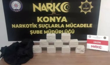 Konya’da Uyuşturucu Operasyonu: 11 Şüpheli Tutuklandı!