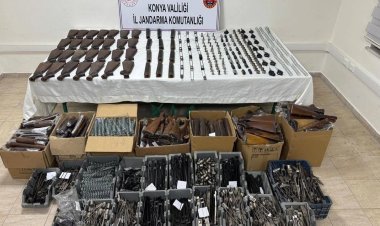 Konya’da Jandarmadan 7 Ayrı Silah Operasyonu: 3 Şüpheli Tutuklandı!