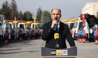 Başkan Altay, KOSKİ Araç Filosuna 177 Milyon Liralık 19 Yeni Aracı Tanıttı!