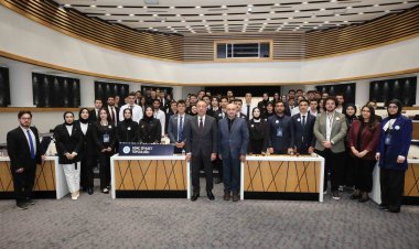 BAŞKAN KAVUŞ, GELECEĞİN SİYASETÇİ VE BÜROKRATLARIYLA BULUŞTU!