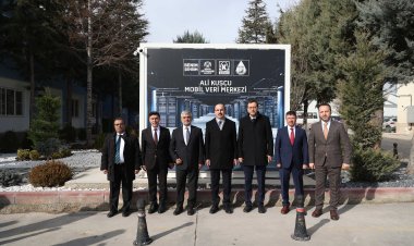 BAŞKAN ALTAY, KOSKİ MOBİL VERİ MERKEZİNİ İNCELEDİ!