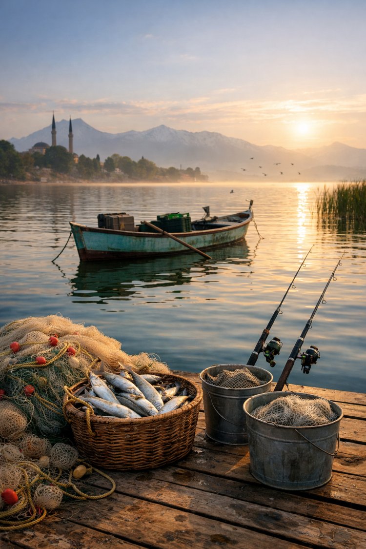 Konya’da Küçük Ölçekli Balıkçılara Devlet Desteği