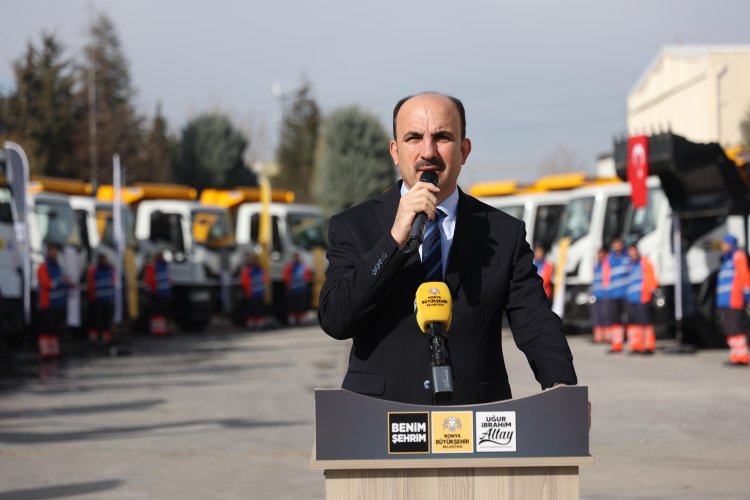 Başkan Altay, KOSKİ Araç Filosuna 177 Milyon Liralık 19 Yeni Aracı Tanıttı!