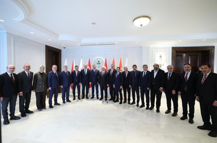 Konya Protokolünden İçişleri Bakanı Mustafa Çiftçi’ye Hayırlı Olsun Ziyareti