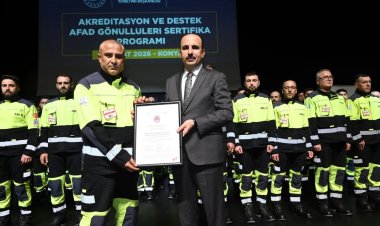 Konya, Afetlere Hazırlıkta Türkiye’ye Örnek Model Oluşturdu