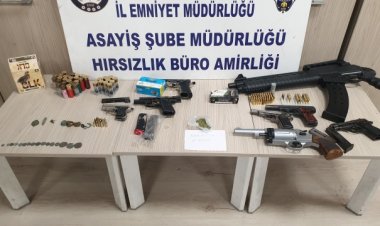 Konya’da Yasa Dışı Silah Operasyonu: 6 Şüpheli Tutuklandı!