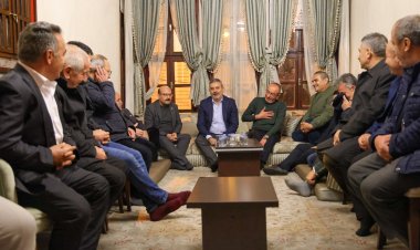 MERAM MUHTARLARINDAN BAŞKAN MUSTAFA KAVUŞ’A TEŞEKKÜR...