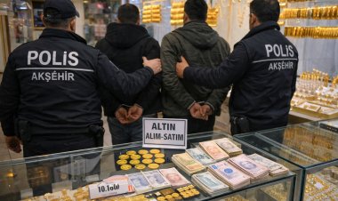 Akşehir’de Sahte Altın Operasyonu: Kuyumcuda Suçüstü Yakalandılar, 3 Tutuklama