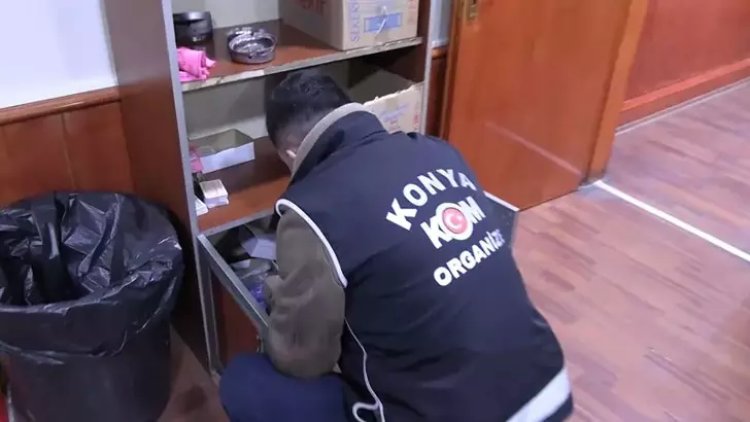 Konya’da Organize Suç Örgütüne Büyük Operasyon: 25 Şüpheli Gözaltında!