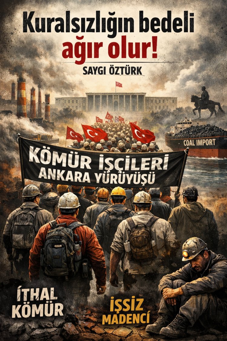 Kuralsızlığın bedeli ağır olur!