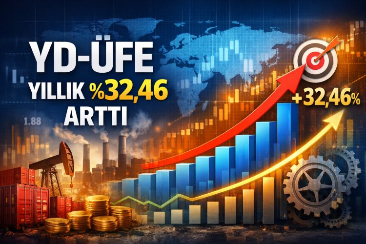 YD-ÜFE Aralık 2025’te Yıllık %32,46 Arttı!
