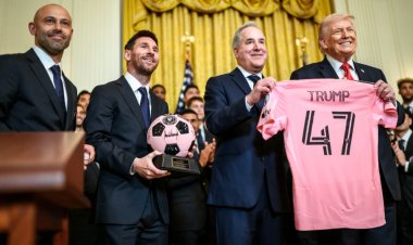 Messi’nin Trump Alkışı Dünya Gündeminde!