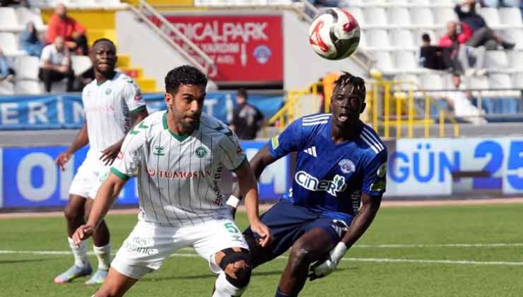 KONYASPOR KADER MAÇINI BEKLİYOR