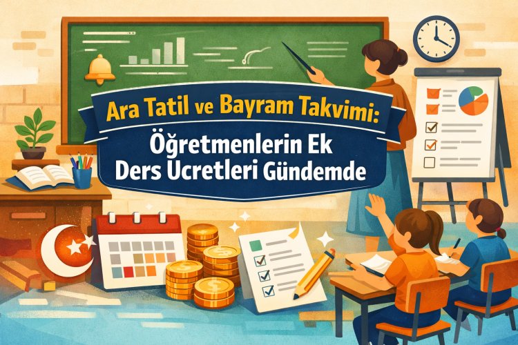 Ara Tatil ve Bayram Takvimi Netleşti: Öğretmenlerin Ek Ders Ücretlerinde Kesinti Gündemde