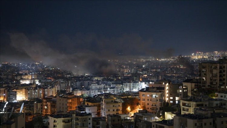 İSRAİL, LÜBNAN'IN BAŞKENTİ BEYRUT'A HAVA SALDIRILARI DÜZENLİYOR!
