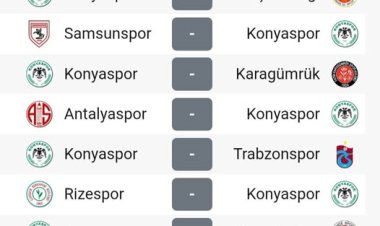 LİGDE KALAN MAÇLAR