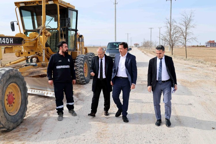 BAŞKAN KILCA, KIZÖREN–BURUNKUYU YAYLASI BAĞLANTI YOLU ÇALIŞMALARINI İNCELEDİ!